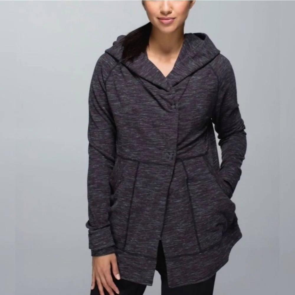Lululemon Find Your Centre Jacket Hoodie Size 4 - Picture 1 of 15